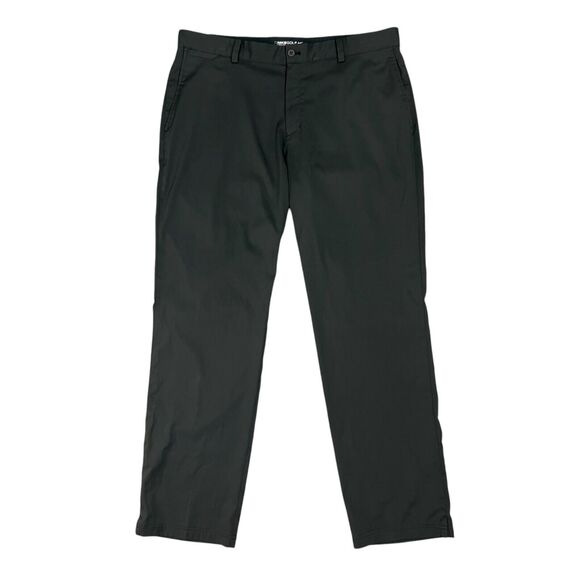 Nike Pants Mens 36 Black Lightweight Dri Fit Golf Performance Stretch Chino - Picture 1 of 13